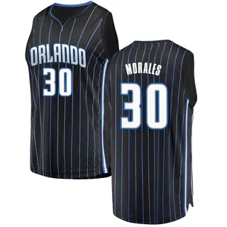 Men's Alex Morales Orlando Magic Black Jersey - Statement Edition - Fast Break