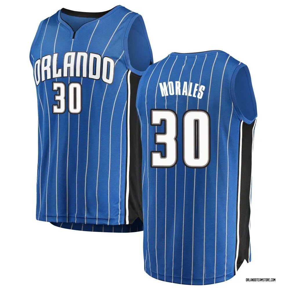 Men's Alex Morales Orlando Magic Blue Jersey - Icon Edition - Fast Break
