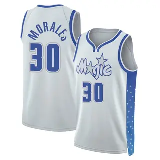 Men's Alex Morales Orlando Magic Silver 2025/26 City Edition Jersey - Swingman
