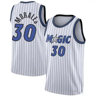 Men's Alex Morales Orlando Magic White 2024/25 Association Edition Jersey - Swingman