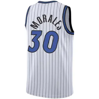Men's Alex Morales Orlando Magic White 2024/25 Association Edition Jersey - Swingman