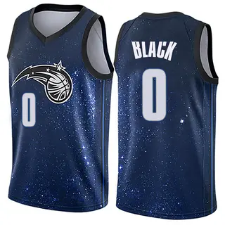 Men's Anthony Black Orlando Magic Blue Jersey - City Edition - Swingman