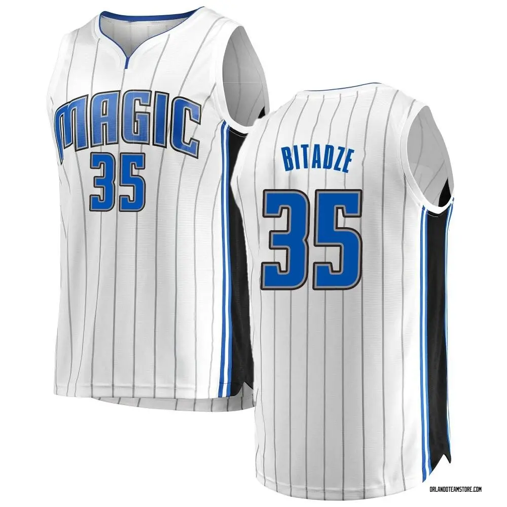Men's Goga Bitadze Orlando Magic White Jersey - Association Edition - Fast Break