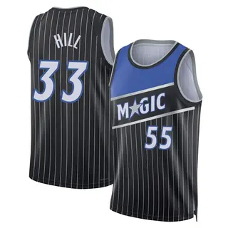 Men's Grant Hill Orlando Magic Black 2024/25 Statement Edition Jersey - Swingman
