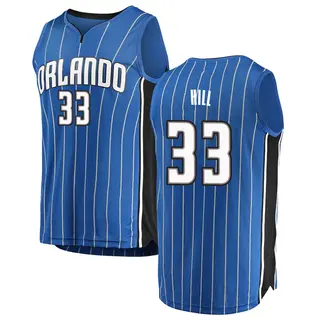 Men's Grant Hill Orlando Magic Blue Jersey - Icon Edition - Fast Break