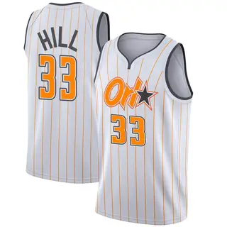 Men's Grant Hill Orlando Magic White 2020/21 Jersey - City Edition - Swingman