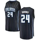 Men's Lester Quinones Orlando Magic Black Jersey - Statement Edition - Fast Break