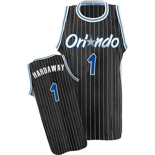 Men's Penny Hardaway Orlando Magic Black Throwback Jersey - Authentic