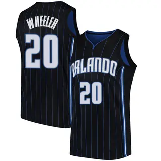 Men's Phillip Wheeler Orlando Magic Black Jersey - Statement Edition - Swingman