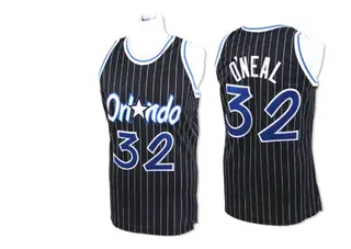 Men's Shaquille O'Neal Orlando Magic Black Throwback Jersey - Swingman