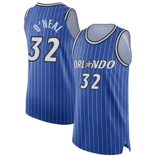 Men's Shaquille O'Neal Orlando Magic Blue 2024/25 Icon Edition Jersey - Authentic