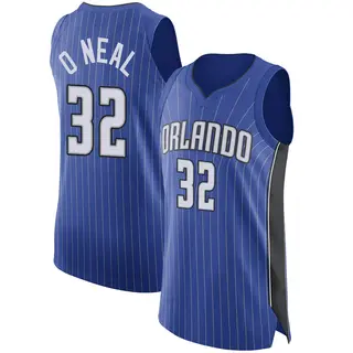 Men's Shaquille O'Neal Orlando Magic Royal Jersey - Icon Edition - Authentic