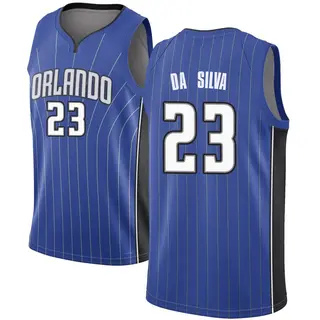 Men's Tristan da Silva Orlando Magic Royal Jersey - Icon Edition - Swingman