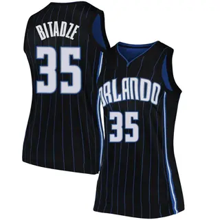 Women's Goga Bitadze Orlando Magic Black Jersey - Statement Edition - Swingman