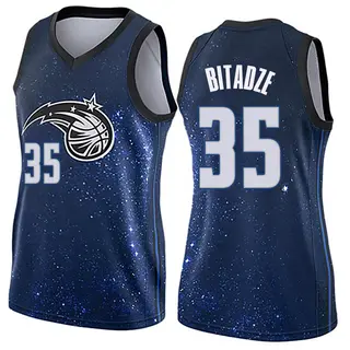 Women's Goga Bitadze Orlando Magic Blue Jersey - City Edition - Swingman
