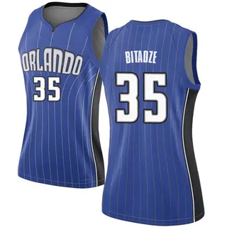 Women's Goga Bitadze Orlando Magic Royal Jersey - Icon Edition - Swingman