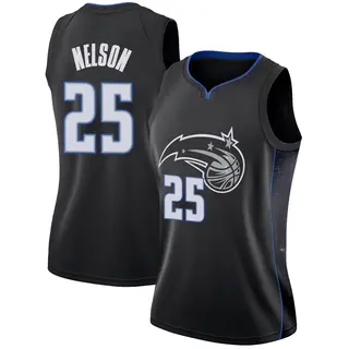 Women's Izaiyah Nelson Orlando Magic Black 2018/19 Jersey - City Edition - Swingman
