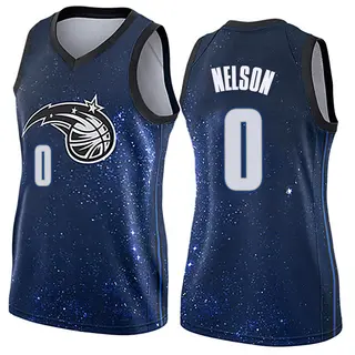 Women's Izaiyah Nelson Orlando Magic Blue Jersey - City Edition - Swingman