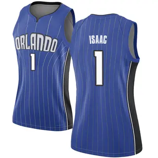 Women's Jonathan Isaac Orlando Magic Royal Jersey - Icon Edition - Swingman