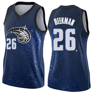 Women's Reece Beekman Orlando Magic Blue Jersey - City Edition - Swingman