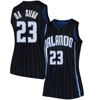 Women's Tristan da Silva Orlando Magic Black Jersey - Statement Edition - Swingman