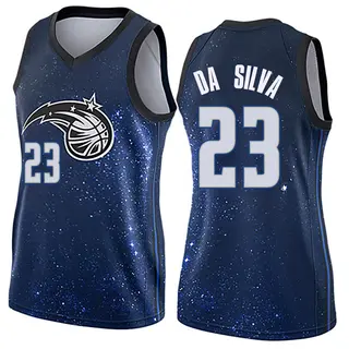 Women's Tristan da Silva Orlando Magic Blue Jersey - City Edition - Swingman