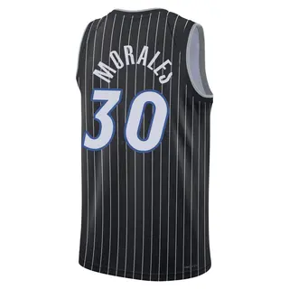 Youth Alex Morales Orlando Magic Black 2024/25 Statement Edition Jersey - Swingman