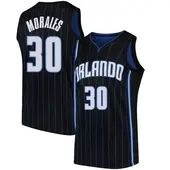 Youth Alex Morales Orlando Magic Black Jersey - Statement Edition - Swingman