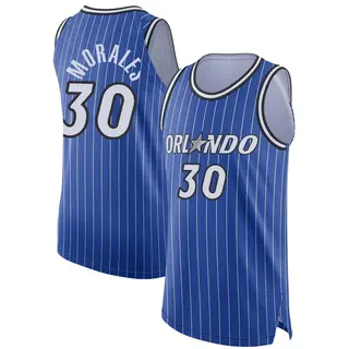 Youth Alex Morales Orlando Magic Blue 2024/25 Icon Edition Jersey - Authentic
