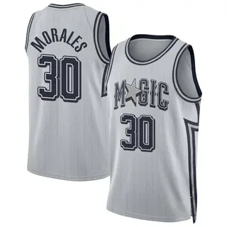Youth Alex Morales Orlando Magic Silver 2024/25 City Edition Jersey - Swingman