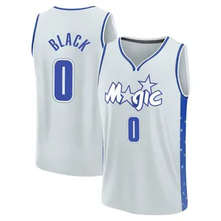 Youth Anthony Black Orlando Magic Black Silver 2025/26 City Edition Jersey - Fast Break
