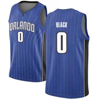 Youth Anthony Black Orlando Magic Black Royal Jersey - Icon Edition - Swingman