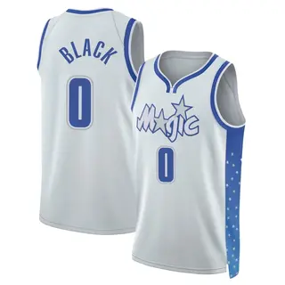 Youth Anthony Black Orlando Magic Black Silver 2025/26 City Edition Jersey - Swingman