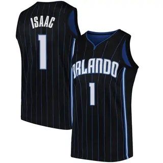 Youth Jonathan Isaac Orlando Magic Black Jersey - Statement Edition - Swingman