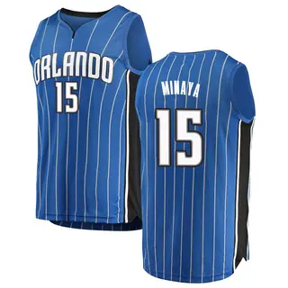 Youth Justin Minaya Orlando Magic Blue Jersey - Icon Edition - Fast Break