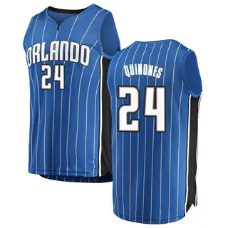 Youth Lester Quinones Orlando Magic Blue Jersey - Icon Edition - Fast Break