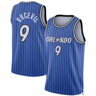 Youth Nikola Vucevic Orlando Magic Blue 2024/25 Icon Edition Jersey - Swingman