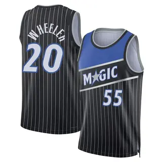 Youth Phillip Wheeler Orlando Magic Black 2024/25 Statement Edition Jersey - Swingman