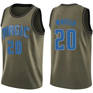 Youth Phillip Wheeler Orlando Magic Green Salute to Service Jersey - Swingman