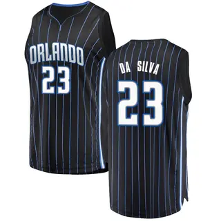 Youth Tristan da Silva Orlando Magic Black Jersey - Statement Edition - Fast Break